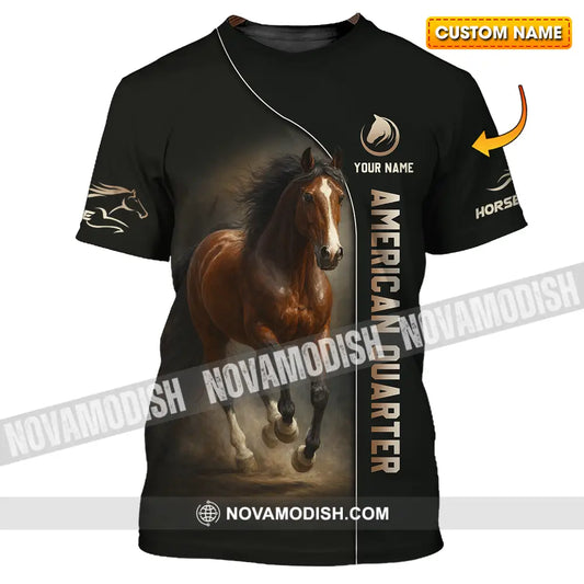 Unisex Shirt - Custom American Quarter Horse Shirt T-shirt