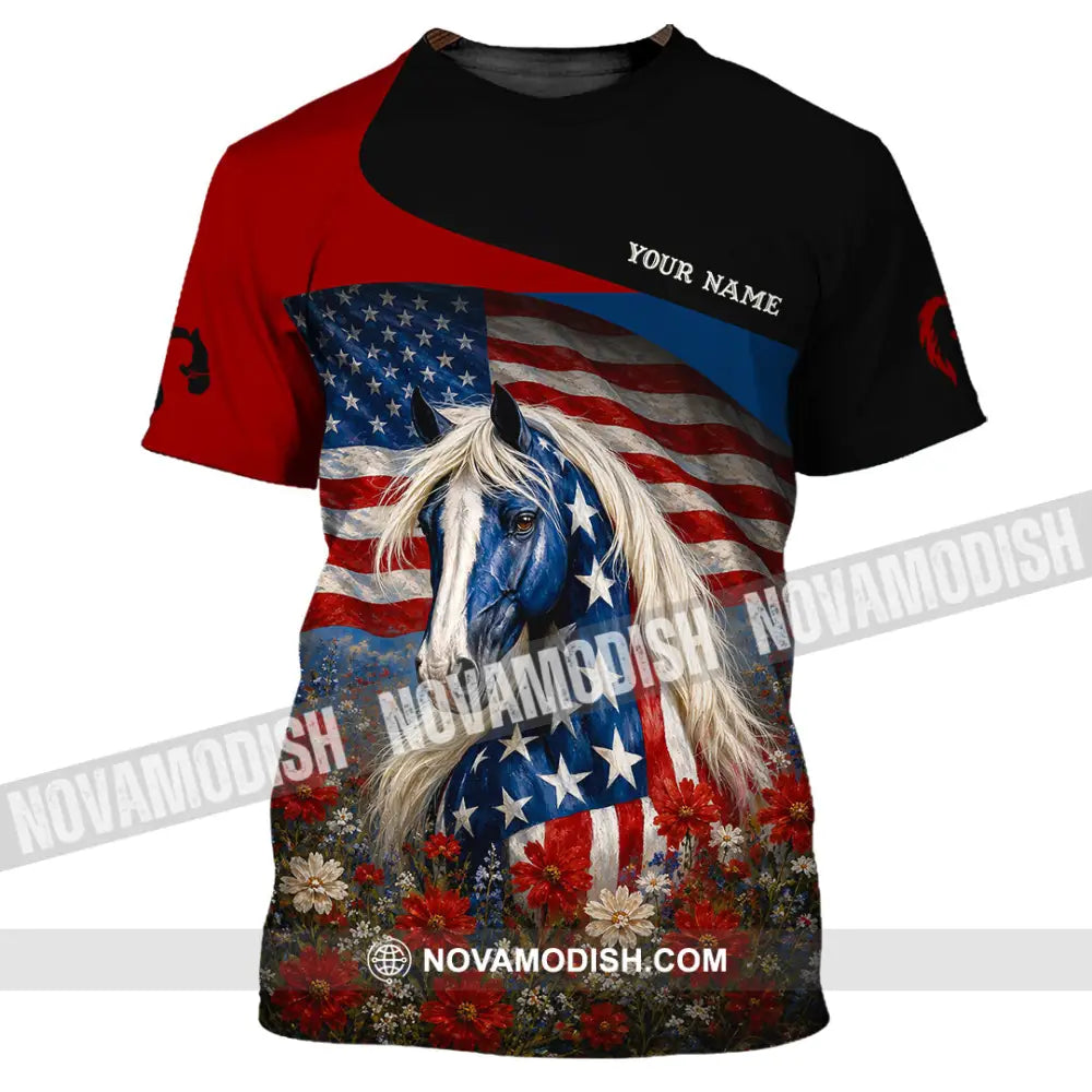Unisex Shirt - Custom American Shirt - T-Shirt / S - T-shirt