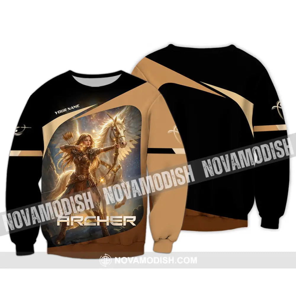 Unisex Shirt - Custom Archer 3D Shirt Long Sleeve / S T-shirt