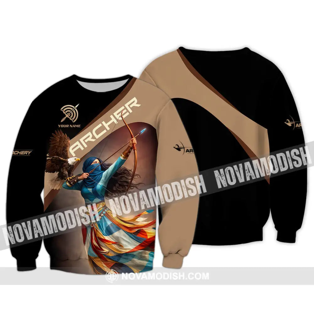 Unisex Shirt - Custom Archer 3D Shirt Long Sleeve / S T-shirt