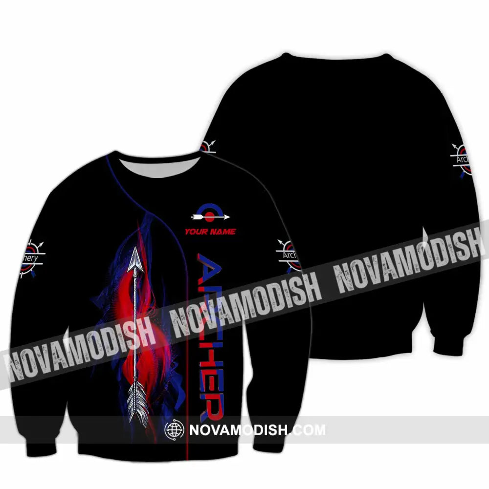 Unisex Shirt - Custom Archer 3D Shirt Long Sleeve / S T-shirt