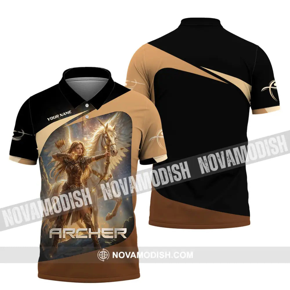 Unisex Shirt - Custom Archer 3D Shirt Polo Shirt / S T-shirt
