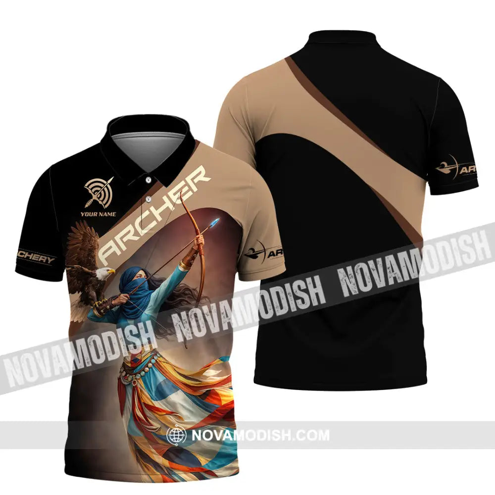 Unisex Shirt - Custom Archer 3D Shirt Polo Shirt / S T-shirt