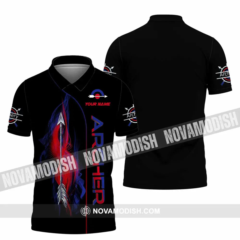 Unisex Shirt - Custom Archer 3D Shirt Polo Shirt / S T-shirt