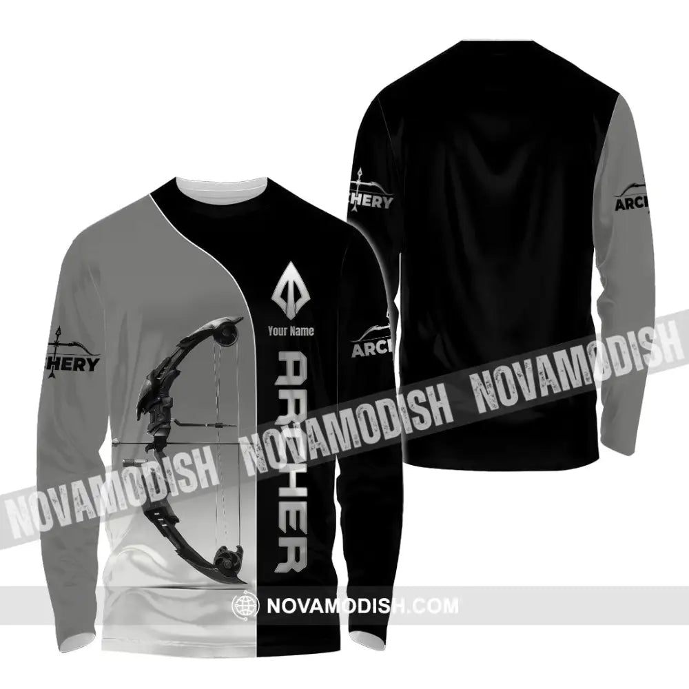 Unisex Shirt - Custom Archer Shirt Long Sleeve Shirt / S T-shirt