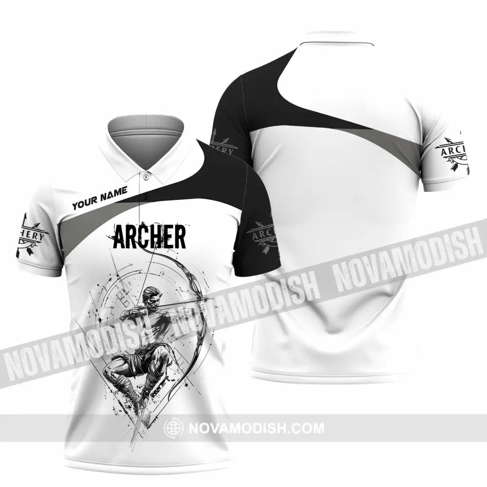 Unisex Shirt - Custom Archer Shirt Polo Shirt / S T-shirt