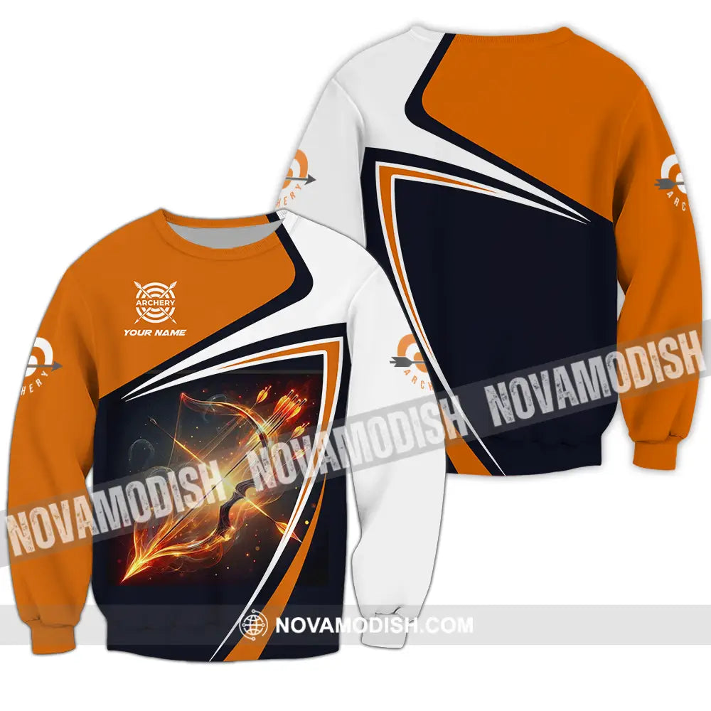 Unisex Shirt - Custom Archery 3D Shirt Long Sleeve / S T-shirt