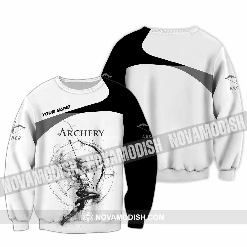 Unisex Shirt - Custom Archery 3D Shirt Long Sleeve / S T-shirt