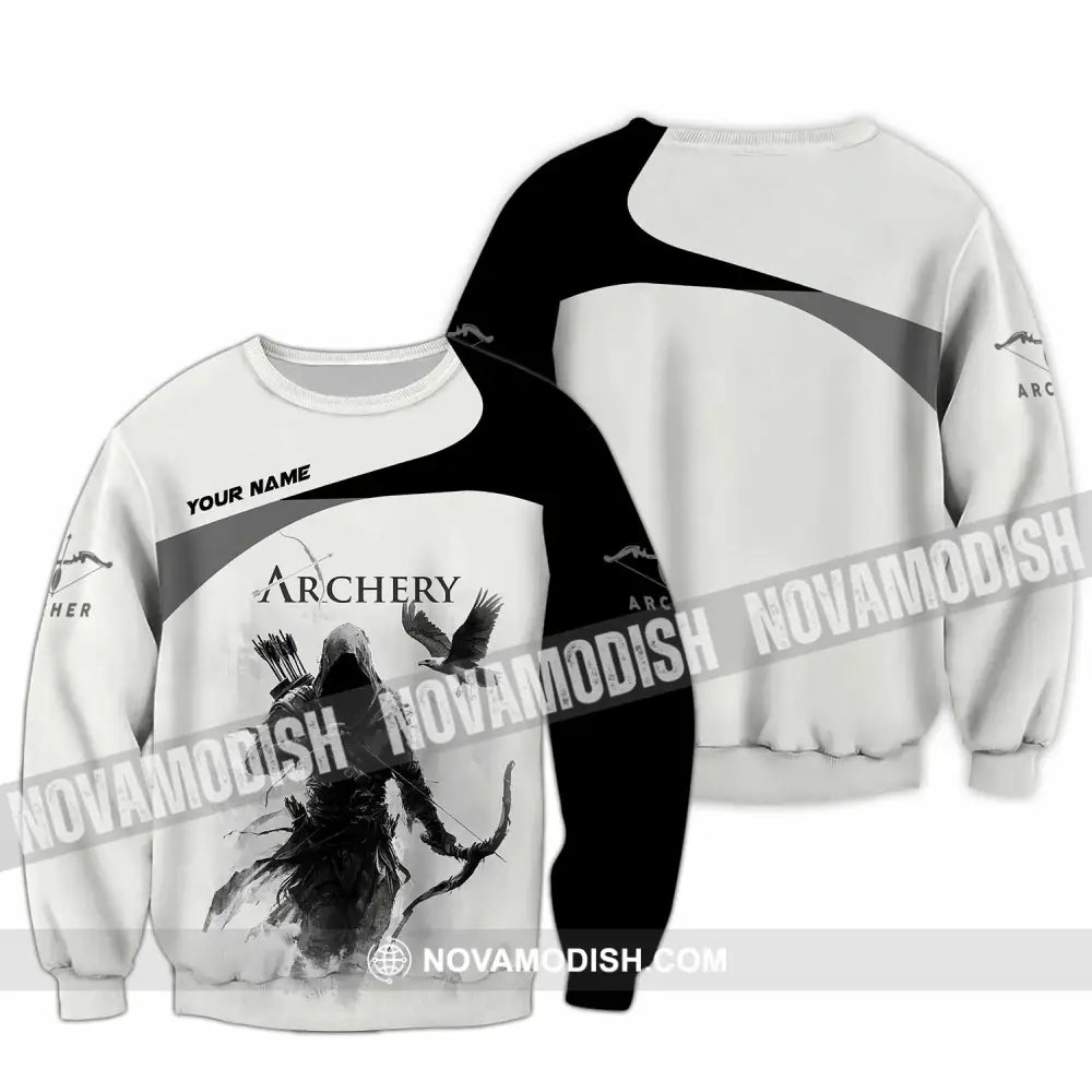 Unisex Shirt - Custom Archery 3D Shirt Long Sleeve / S T-shirt