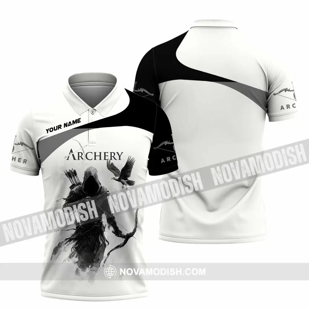 Unisex Shirt - Custom Archery 3D Shirt Polo Shirt / S T-shirt