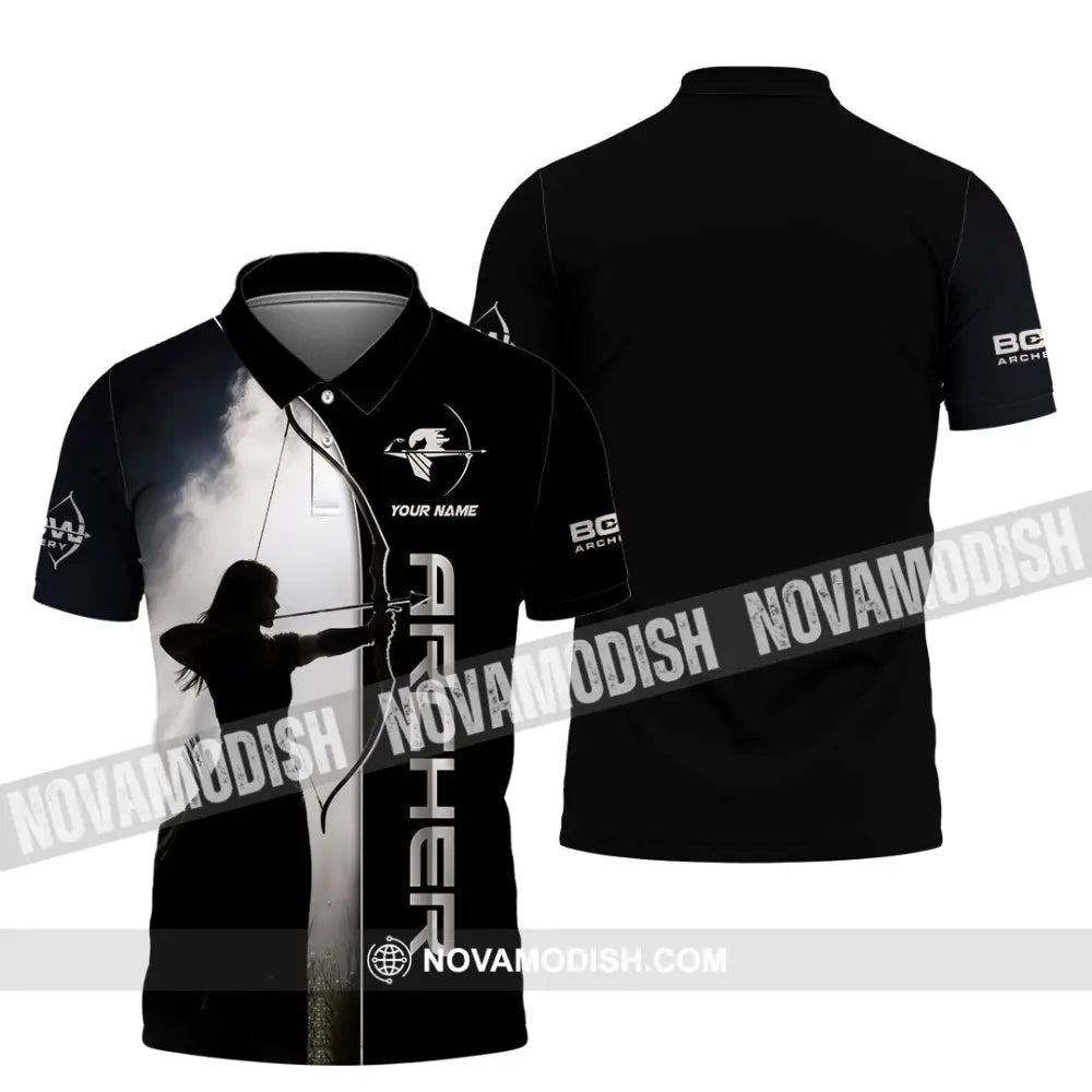 Unisex Shirt - Custom Archery 3D Shirt Polo Shirt / S T-shirt