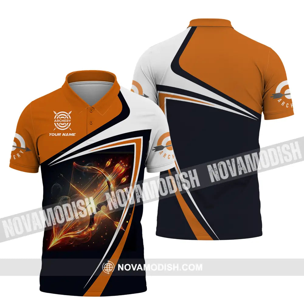Unisex Shirt - Custom Archery 3D Shirt Polo Shirt / S T-shirt