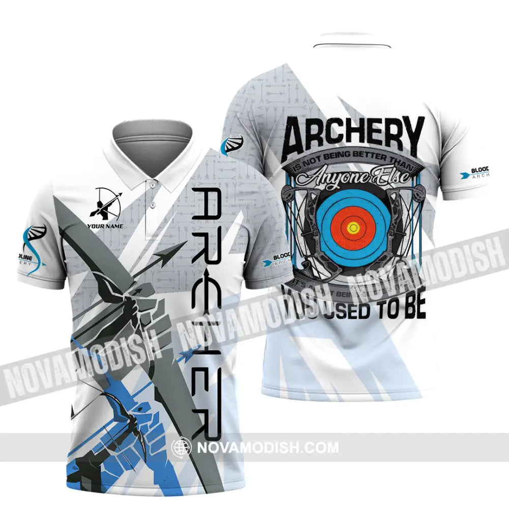 Unisex Shirt - Custom Archery 3D Shirt Polo Shirt / S T-shirt