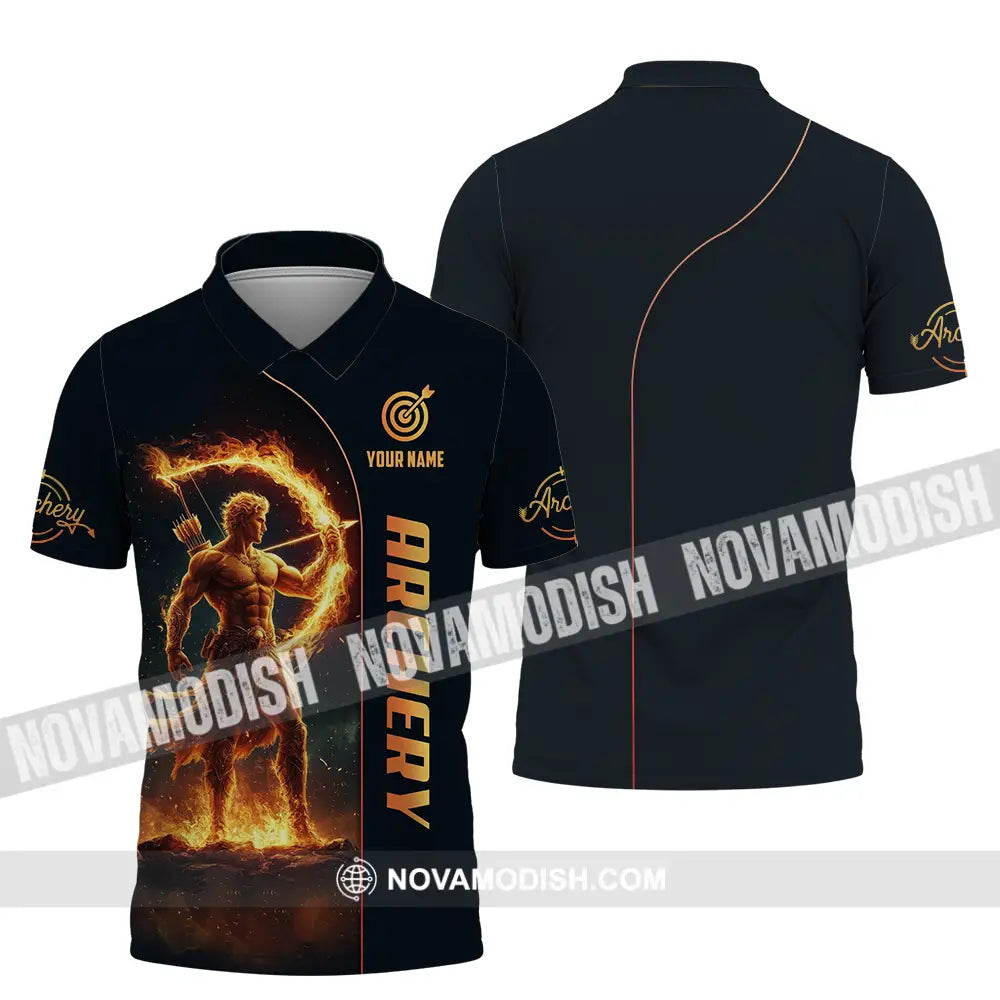 Unisex Shirt - Custom Archery 3D Shirt Polo Shirt / S T-shirt