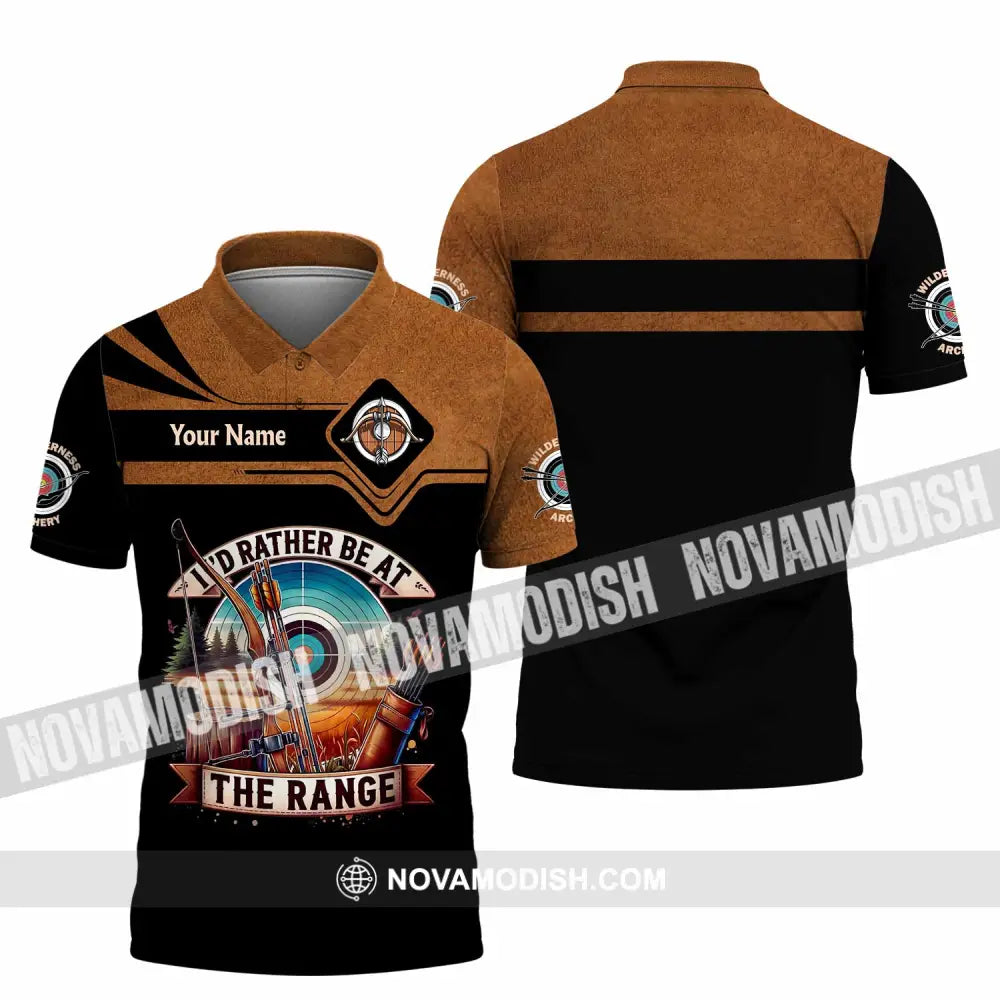 Unisex Shirt - Custom Archery 3D Shirt Polo Shirt / S T-shirt