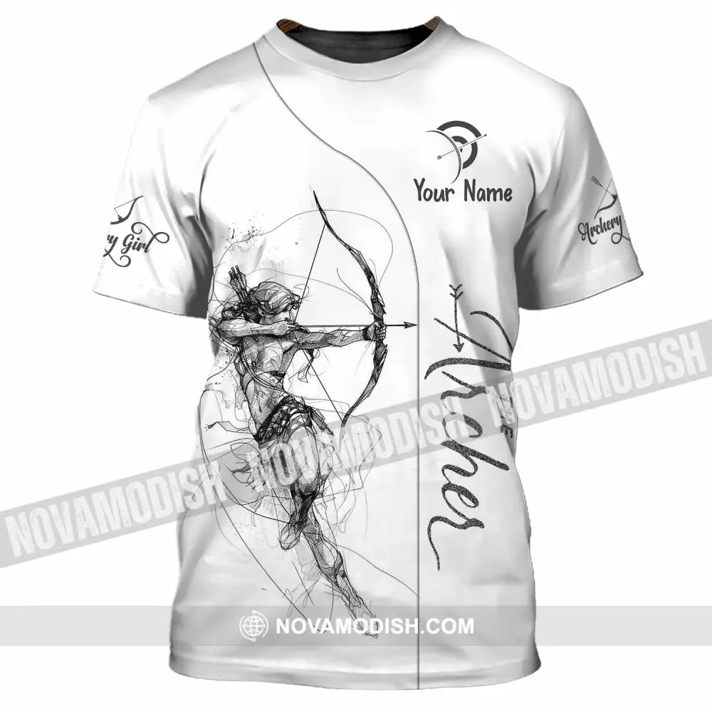 Unisex Shirt - Custom Archery 3D Shirt T-Shirt / S T-shirt