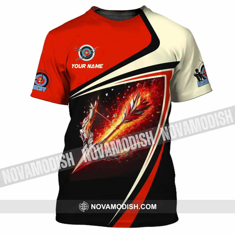 Unisex Shirt - Custom Archery 3D Shirt T-Shirt / S T-shirt