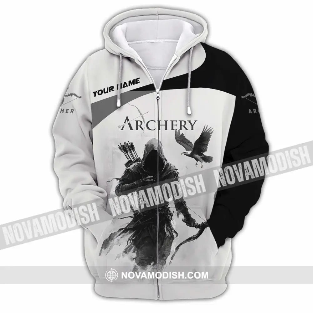 Unisex Shirt - Custom Archery 3D Shirt Zipper Hoodie / S T-shirt