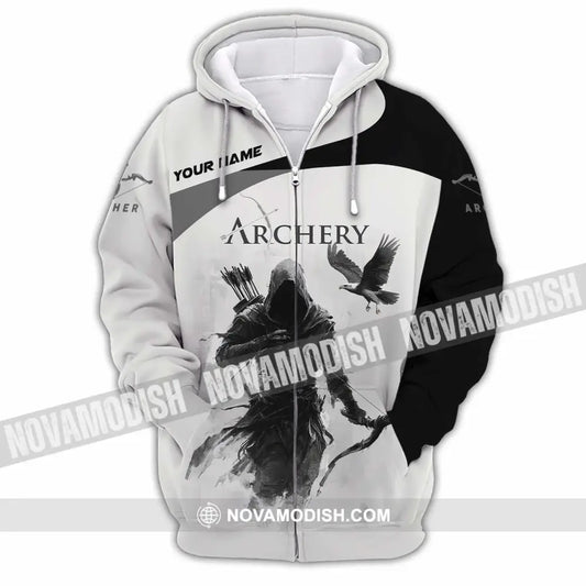 Unisex Shirt - Custom Archery 3D Shirt Zipper Hoodie / S T-shirt