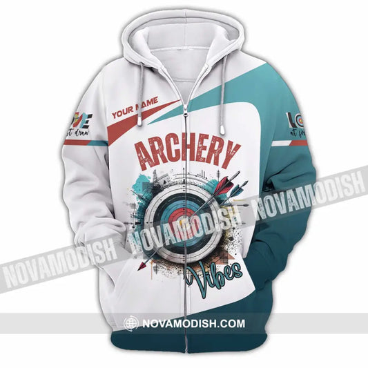 Unisex Shirt - Custom Archery 3D Shirt Zipper Hoodie / S T-shirt