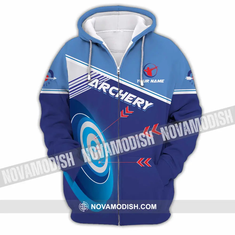 Unisex Shirt - Custom Archery 3D Shirt Zipper Hoodie / S T-shirt