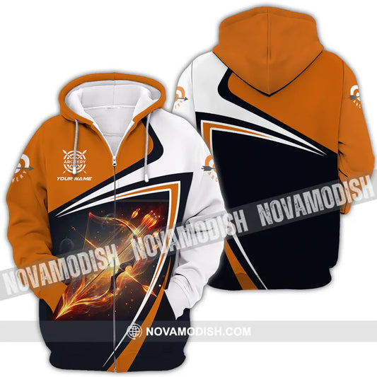 Unisex Shirt - Custom Archery 3D Shirt Zipper Hoodie / S T-shirt
