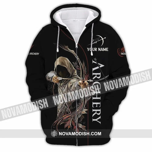 Unisex Shirt - Custom Archery 3D Shirt Zipper Hoodie / S T-shirt