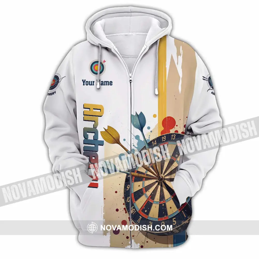 Unisex Shirt - Custom Archery 3D Shirt Zipper Hoodie / S T-shirt