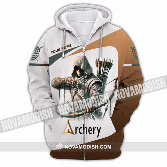 Unisex Shirt - Custom Archery 3D Shirt Zipper Hoodie / S T-shirt