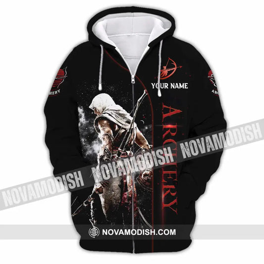Unisex Shirt - Custom Archery 3D Shirt Zipper Hoodie / S T-shirt