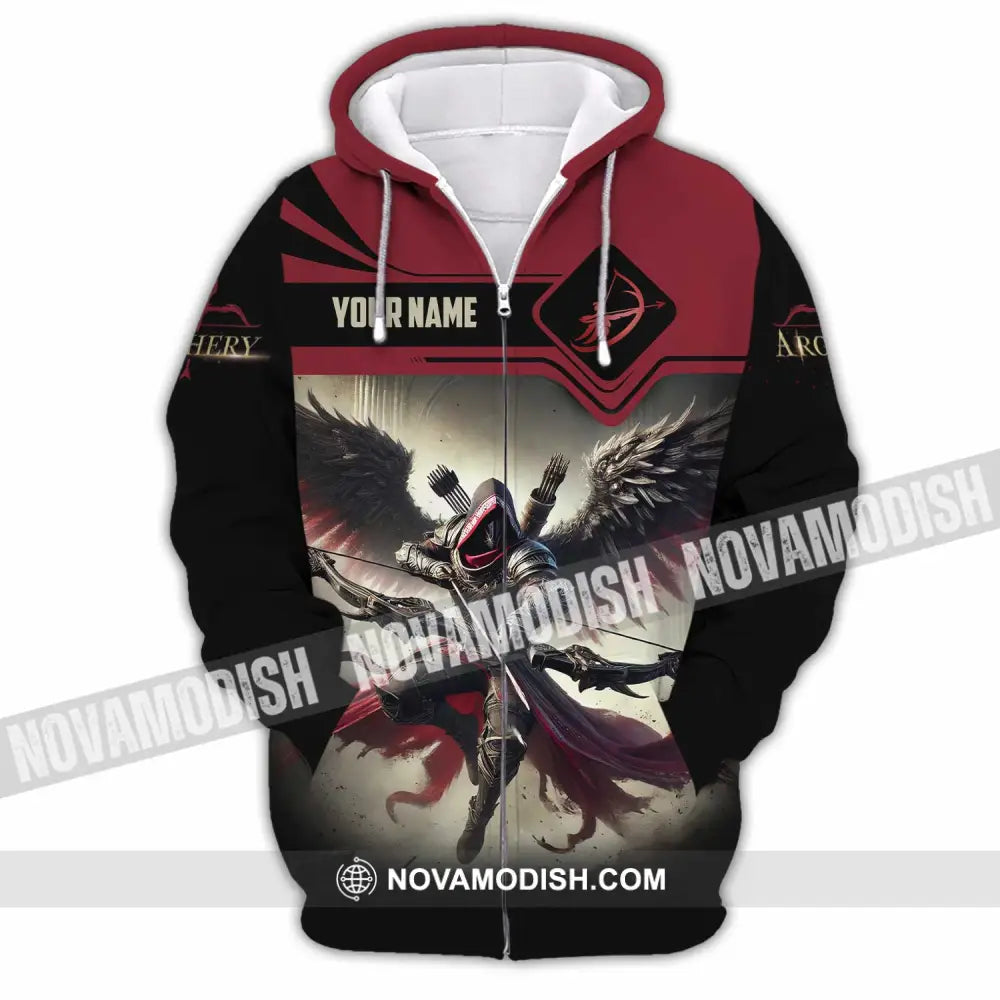 Unisex Shirt - Custom Archery 3D Shirt Zipper Hoodie / S T-shirt
