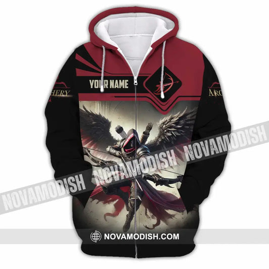 Unisex Shirt - Custom Archery 3D Shirt Zipper Hoodie / S T-shirt