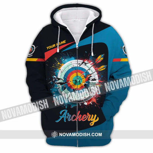 Unisex Shirt - Custom Archery 3D Shirt Zipper Hoodie / S T-shirt