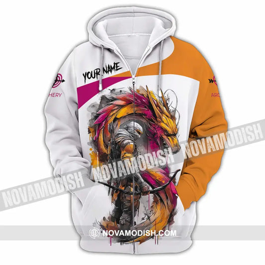 Unisex Shirt - Custom Archery 3D Shirt Zipper Hoodie / S T-shirt