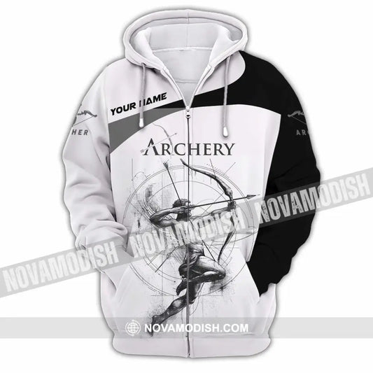 Unisex Shirt - Custom Archery 3D Shirt Zipper Hoodie / S T-shirt
