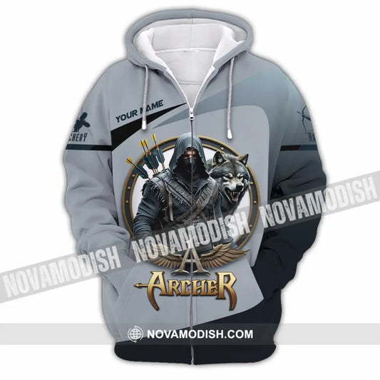 Unisex Shirt - Custom Archery 3D Shirt Zipper Hoodie / S T-shirt