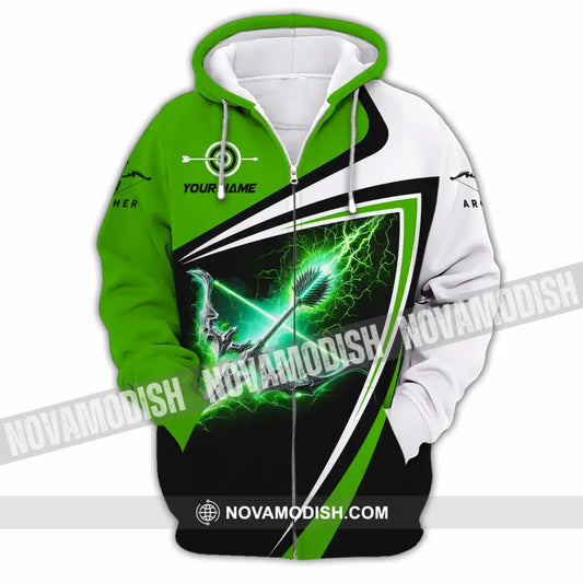Unisex Shirt - Custom Archery 3D Shirt Zipper Hoodie / S T-shirt