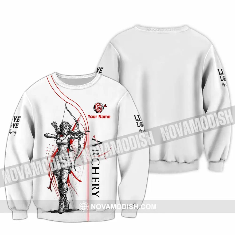 Unisex Shirt - Custom Archery Shirt - Long Sleeve / S - T-shirt