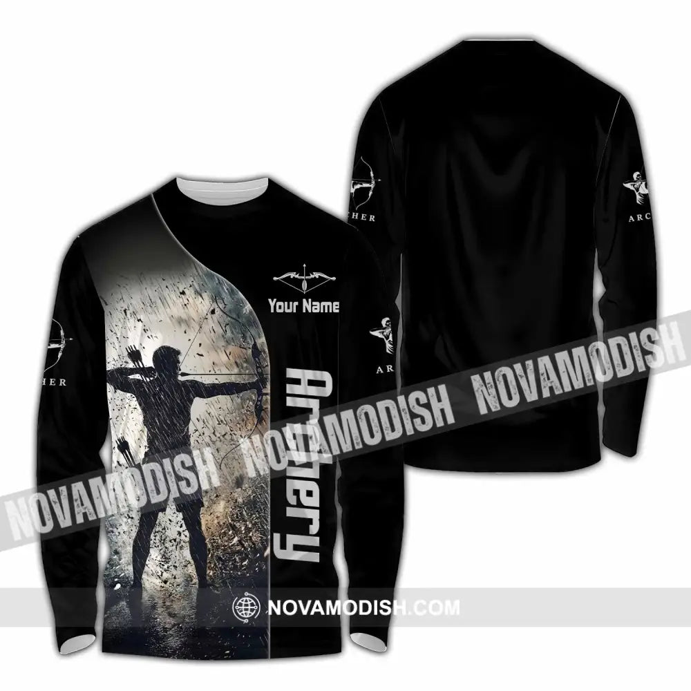 Unisex Shirt - Custom Archery Shirt - Long Sleeve Shirt / S - T-shirt