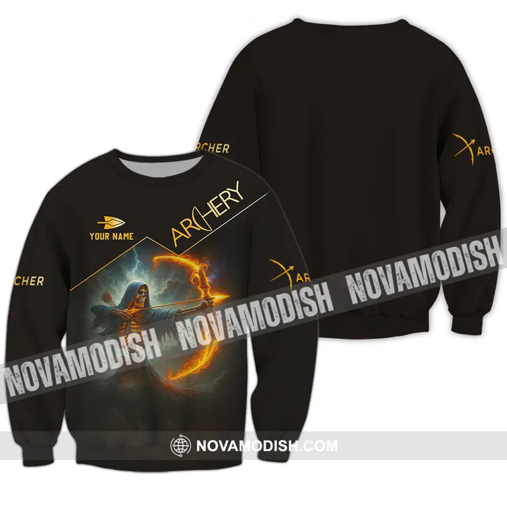 Unisex Shirt - Custom Archery Shirt Long Sleeve / S T-shirt