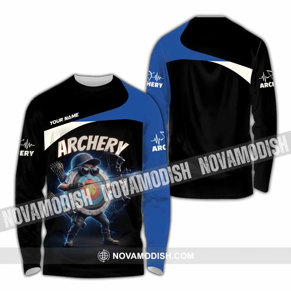 Unisex Shirt - Custom Archery Shirt - Long Sleeve Shirt / S - T-shirt