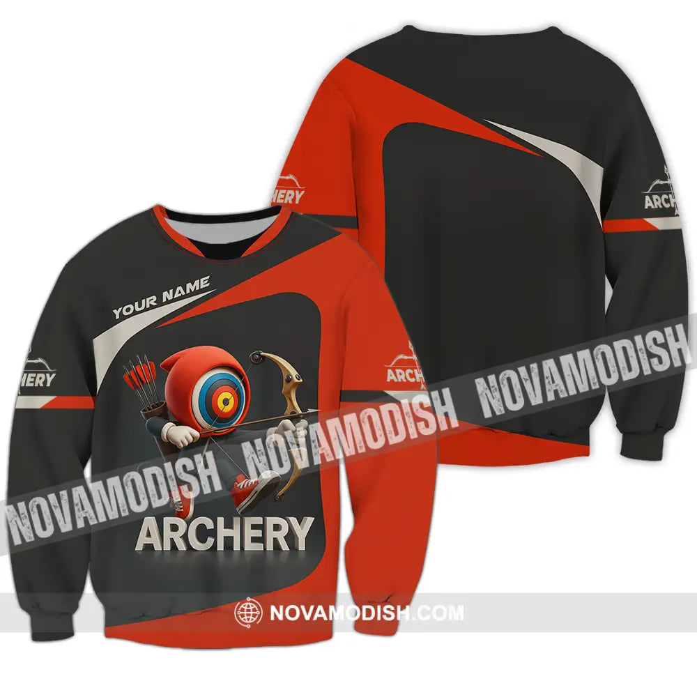 Unisex Shirt - Custom Archery Shirt Long Sleeve / S T-shirt