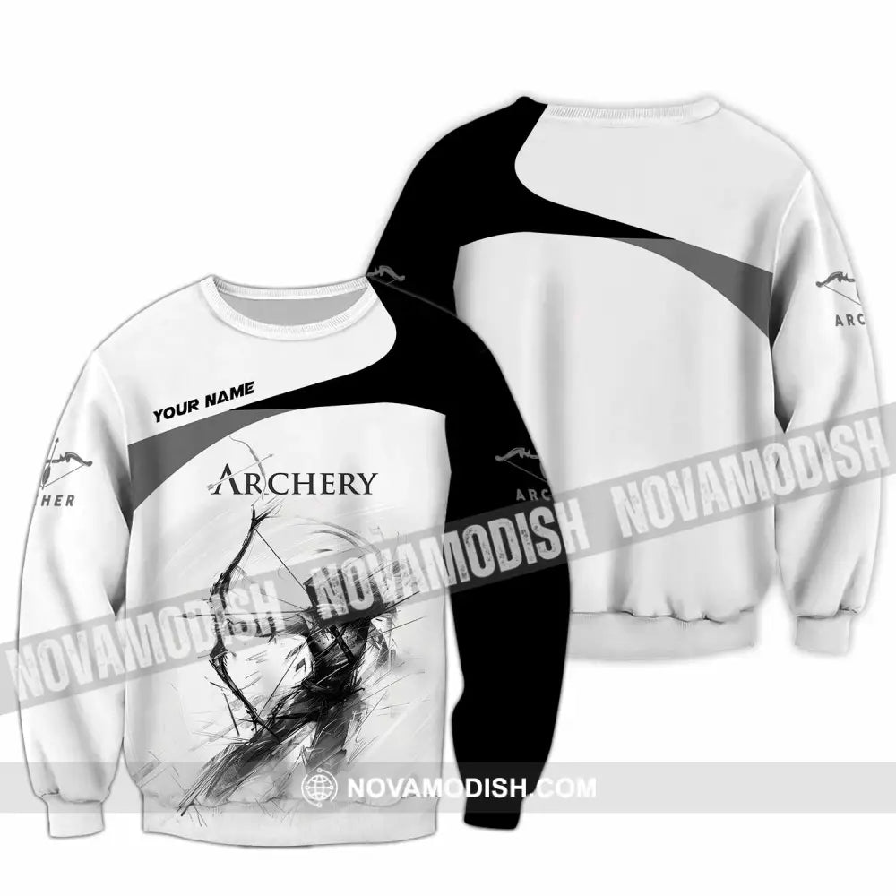 Unisex Shirt - Custom Archery Shirt Long Sleeve / S T-shirt