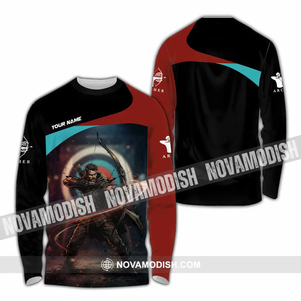 Unisex Shirt - Custom Archery Shirt - Long Sleeve Shirt / S - T-shirt