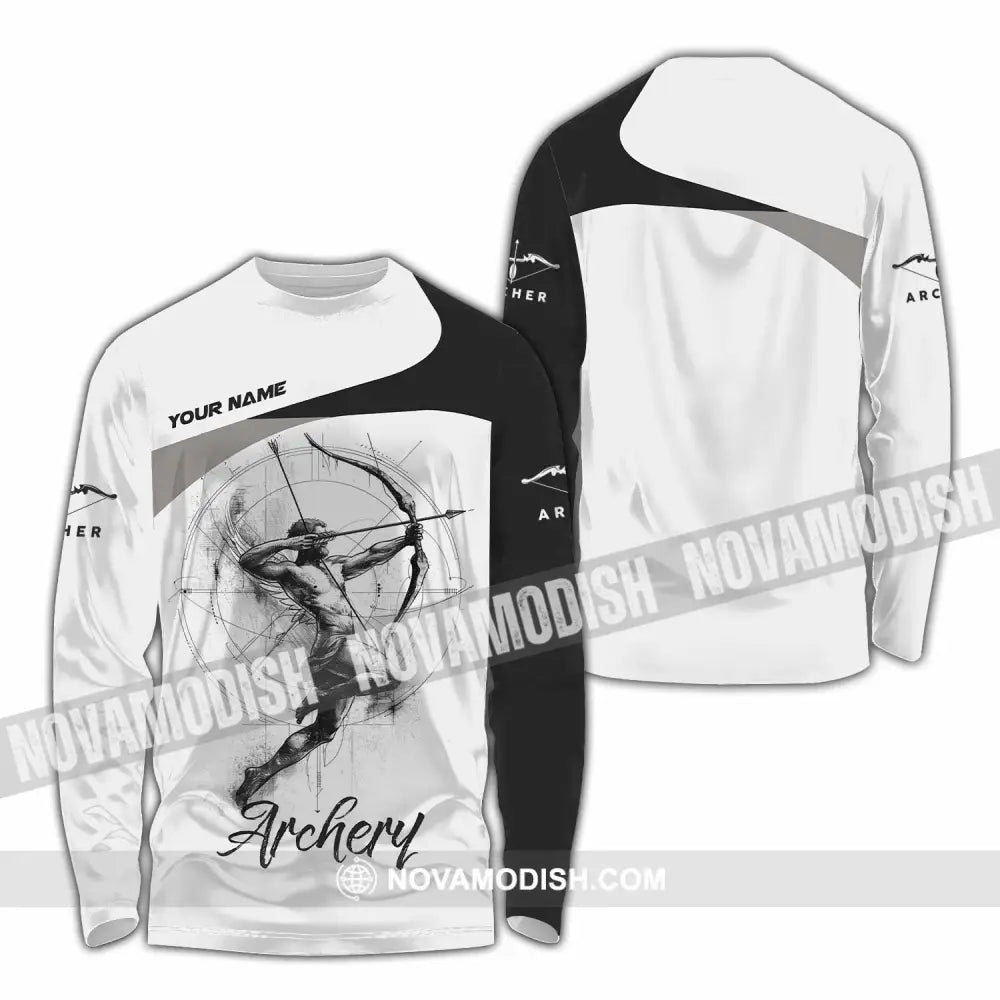 Unisex Shirt - Custom Archery Shirt - Long Sleeve Shirt / S - T-shirt