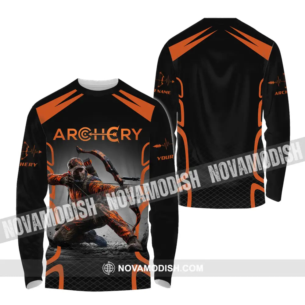 Unisex Shirt - Custom Archery Shirt - Long Sleeve Shirt / S - T-shirt