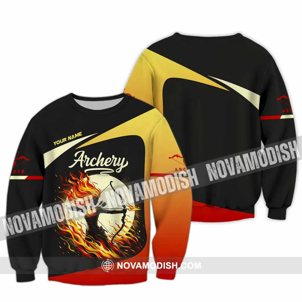 Unisex Shirt - Custom Archery Shirt Long Sleeve / S T-shirt