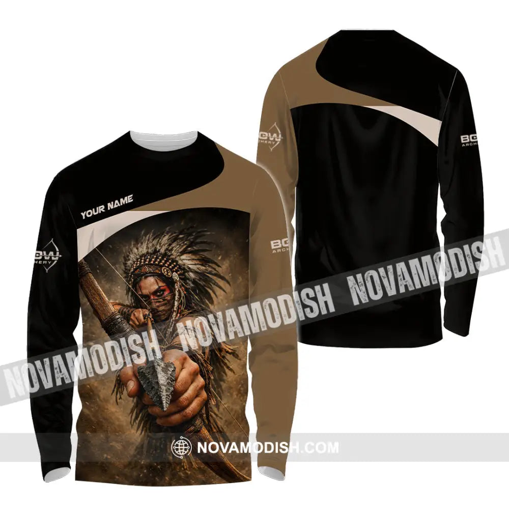 Unisex Shirt - Custom Archery Shirt - Long Sleeve Shirt / S - T-shirt