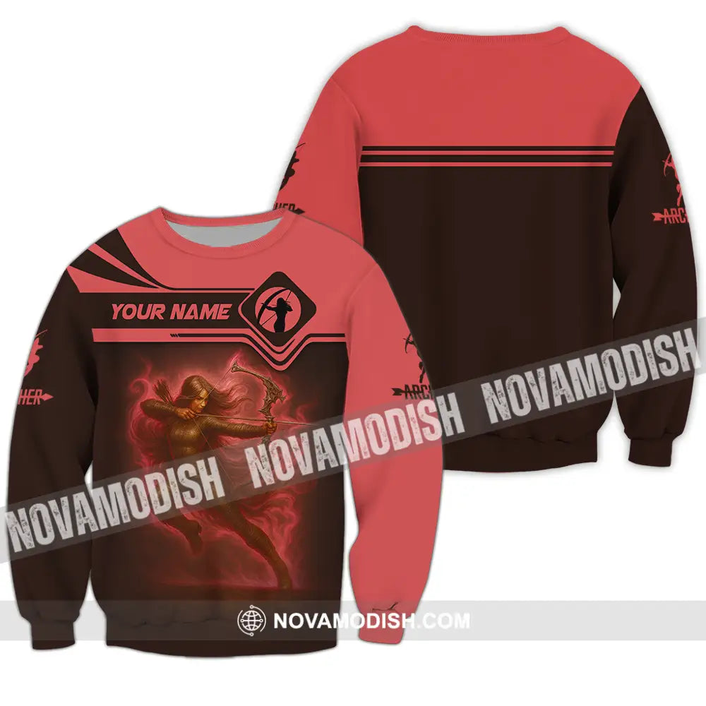 Unisex Shirt - Custom Archery Shirt Long Sleeve / S T-shirt