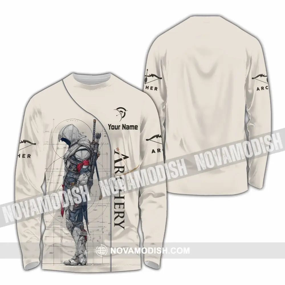 Unisex Shirt - Custom Archery Shirt - Long Sleeve Shirt / S - T-shirt